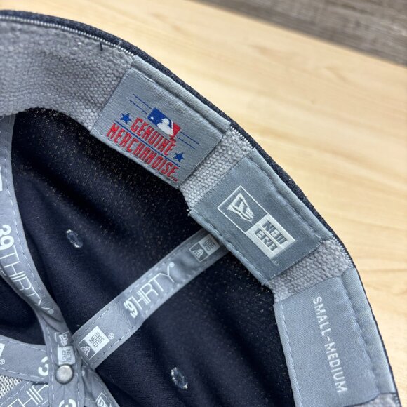 Minnesota Twins Hat Cap Fitted S/M Blue New Era Performance - Picture 9 of 11